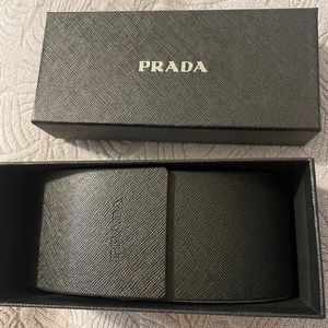 PRADA PR BLACK SUNGLASSES